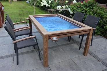 OHNE ÖL brettspieltisch gamingtable luzatables gartenmöbel gartentisch spieletisch spieltisch revoluza